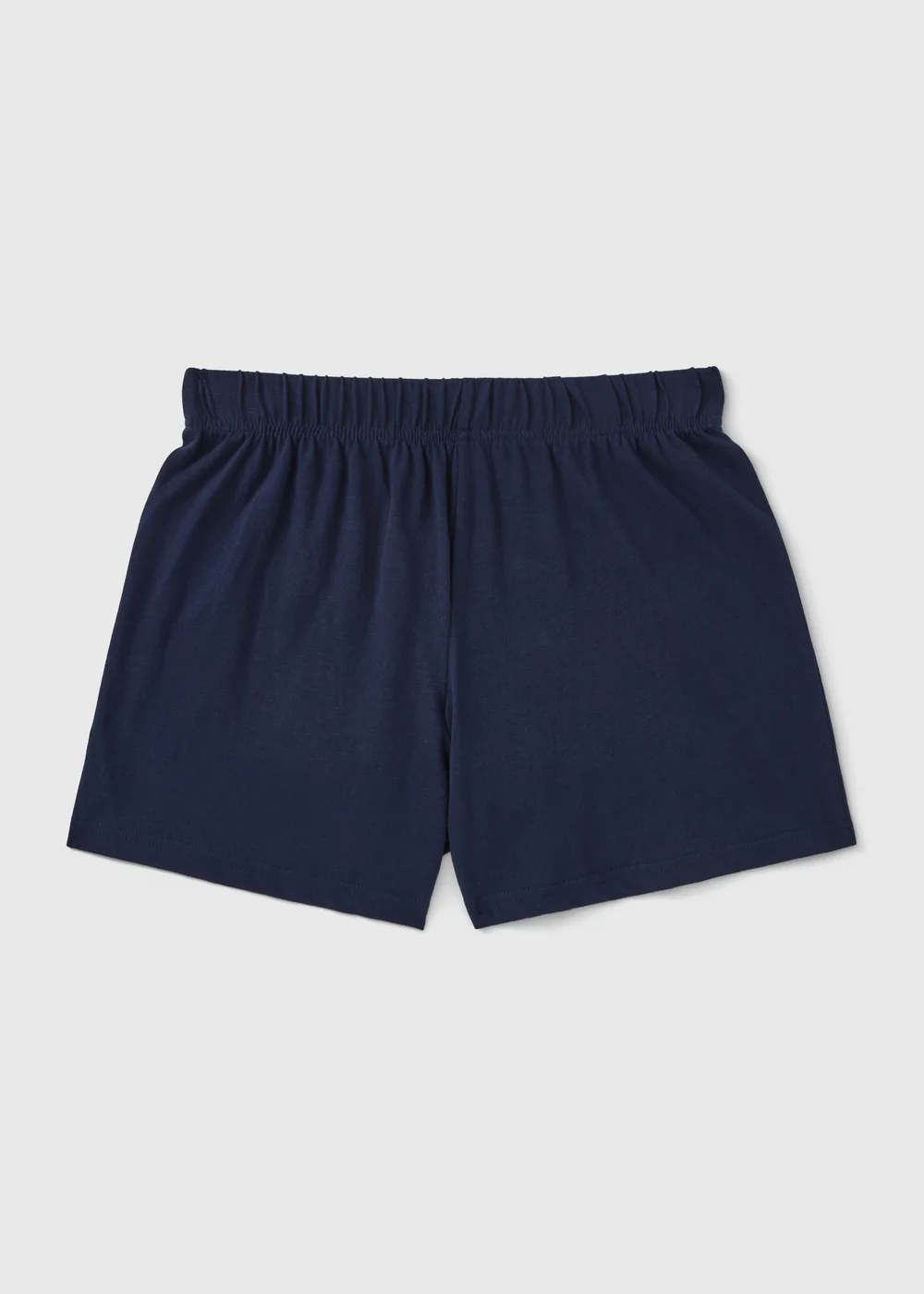 Navy Jersey Pyjama Shorts - Extra Large Image 1