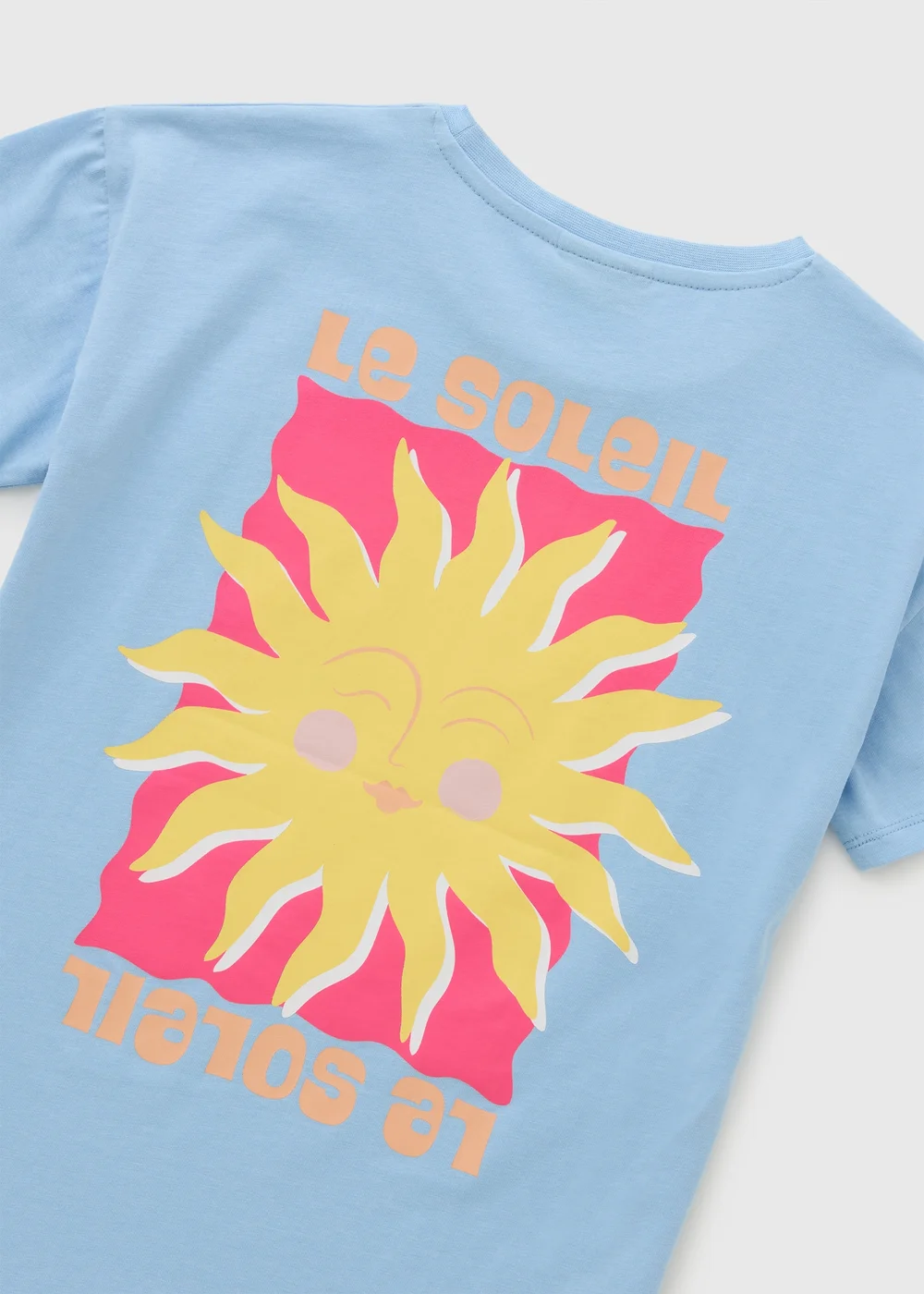 Girls Blue Sun T-Shirt (7-15yrs) - Age 7 Years Image 2