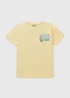 Girls Yellow Spring Blooms T-Shirt (7-15yrs) - Age 7 Years Image 1