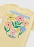 Girls Yellow Spring Blooms T-Shirt (7-15yrs) - Age 7 Years Image 2