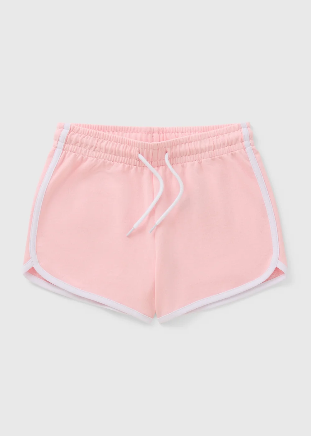 Girls Pink Runner Shorts (7-15yrs) - Age 7 Years Image 1