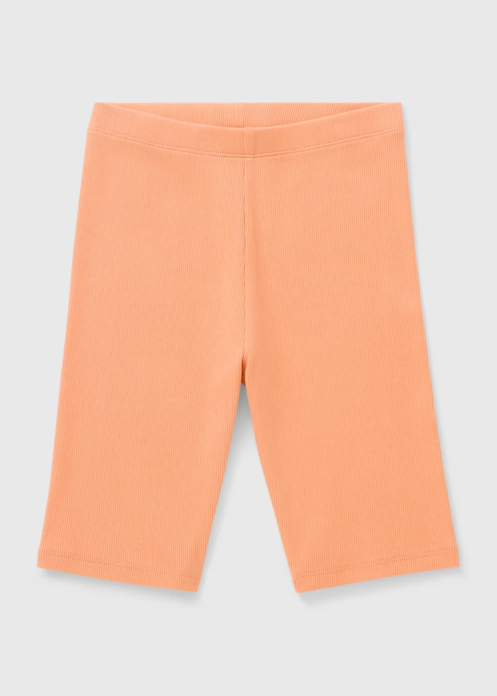 Girls Orange Cycling Shorts (7-15yrs) - Age 7 Years Image 1