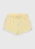 Girls Yellow Runner Shorts (7-15yrs) - Age 7 Years Image 1