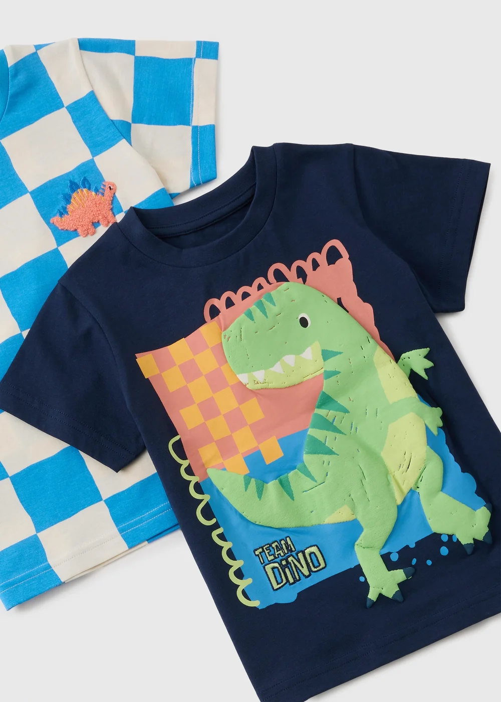 2 Pack Boys Short Dino Pyjama Sets (1-7 Years) - 1 to 1 half years Image 2