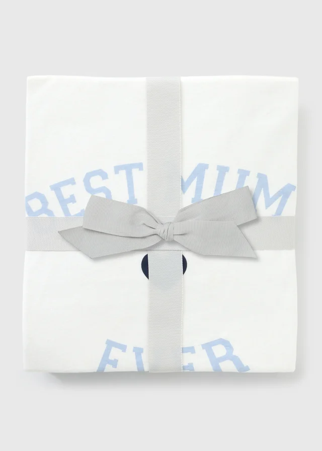 Blue Best Mum Ever Pyjama Set