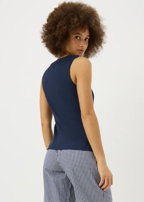 Navy Vest Top - Extra small Image 2