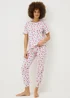 White Floral Frill Pyjama Set - Extra small Image 1