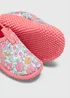 Girls Pink Floral Swim Shoes (Younger 4-12) - Size 4 Infants Image 2