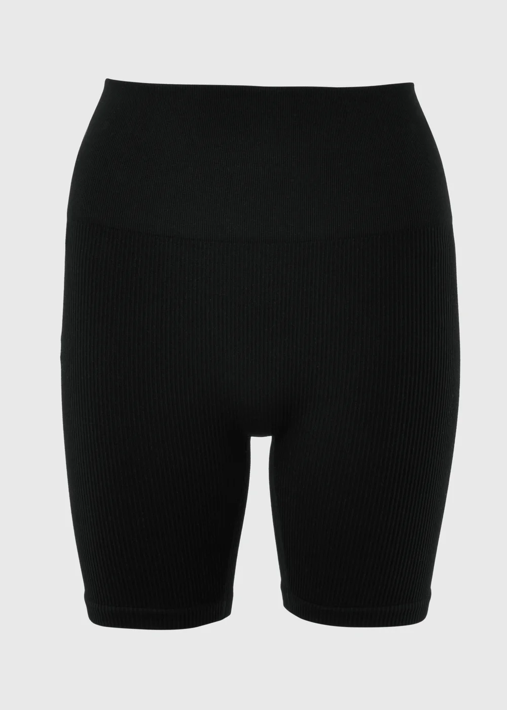 Black Seamless Cycling Shorts - Small Image 1
