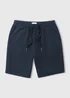 Navy Elevated Co Ord Jogging Shorts - Extra small Image 4