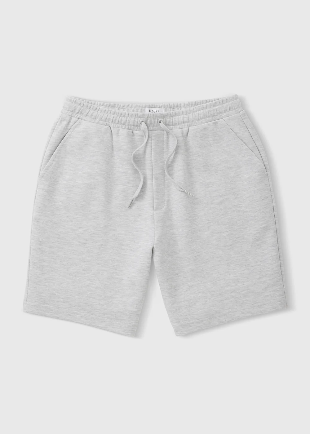 Grey Marl Elevated Co Ord Jogging Shorts - XS Image 4