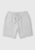 Grey Marl Elevated Co Ord Jogging Shorts - XS Image 4