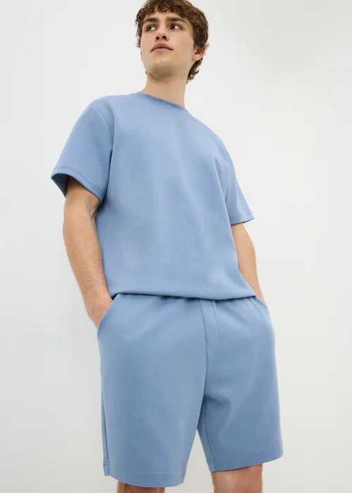 Blue Co Ord Jogger Shorts - XS Image 1