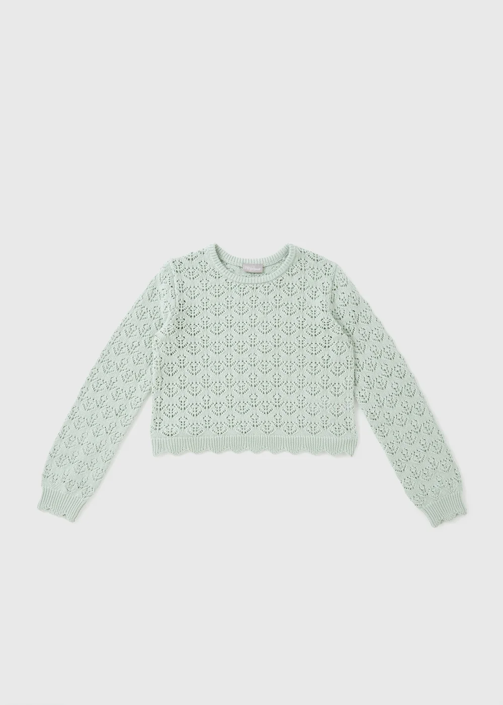 Girls Sage Knitted Jumper (7-15yrs) - Age 7 Years Image 1