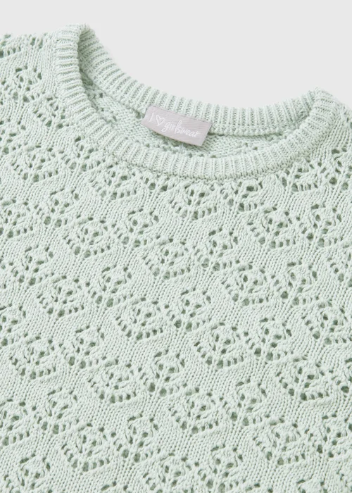 Girls Sage Knitted Jumper (7-15yrs) - Age 7 Years Image 2