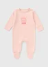 Girls Pink Little Sister Club Sleepsuit (Newborn-18mths) - First Size Image 1