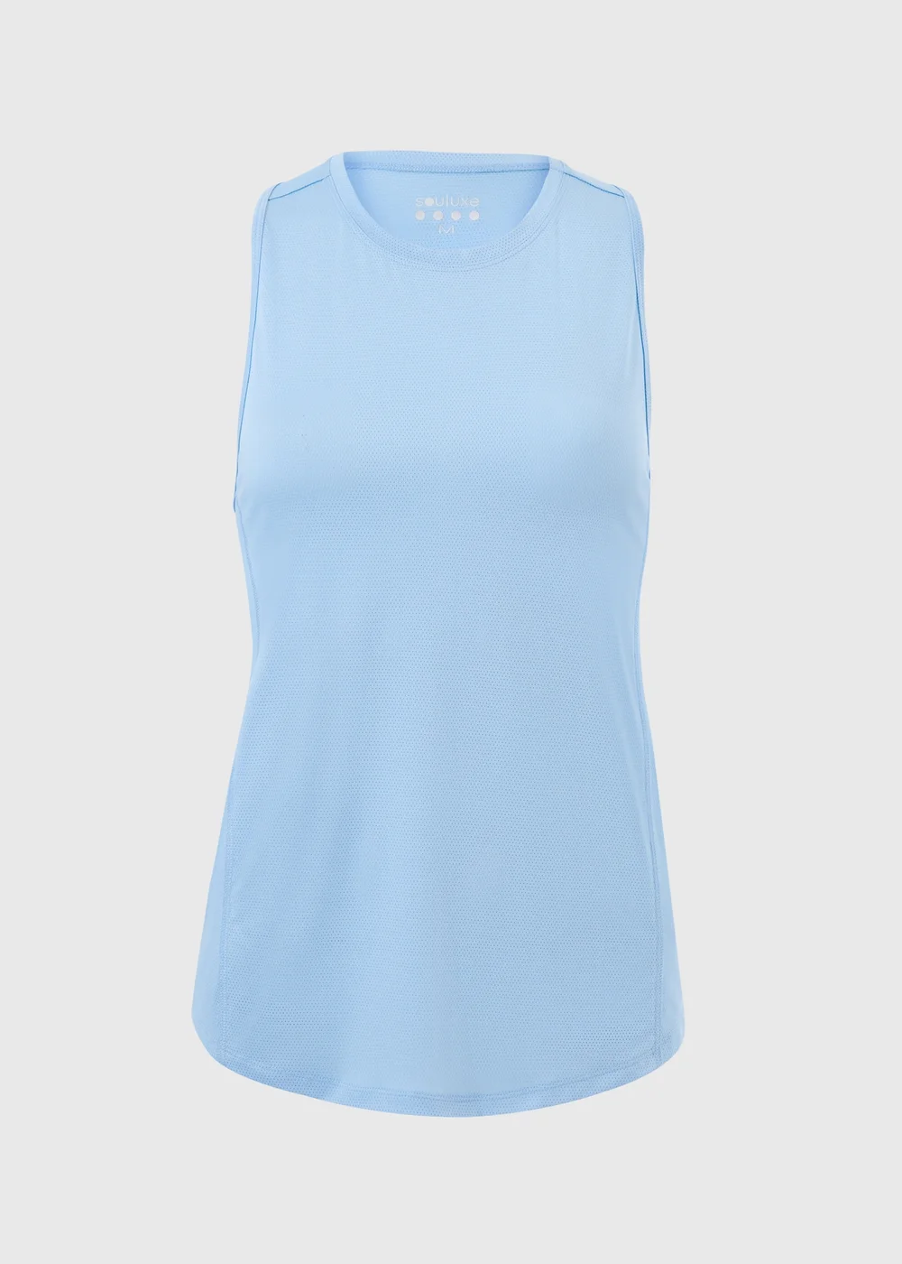Souluxe Light Blue Sports Vest - Small Image 1