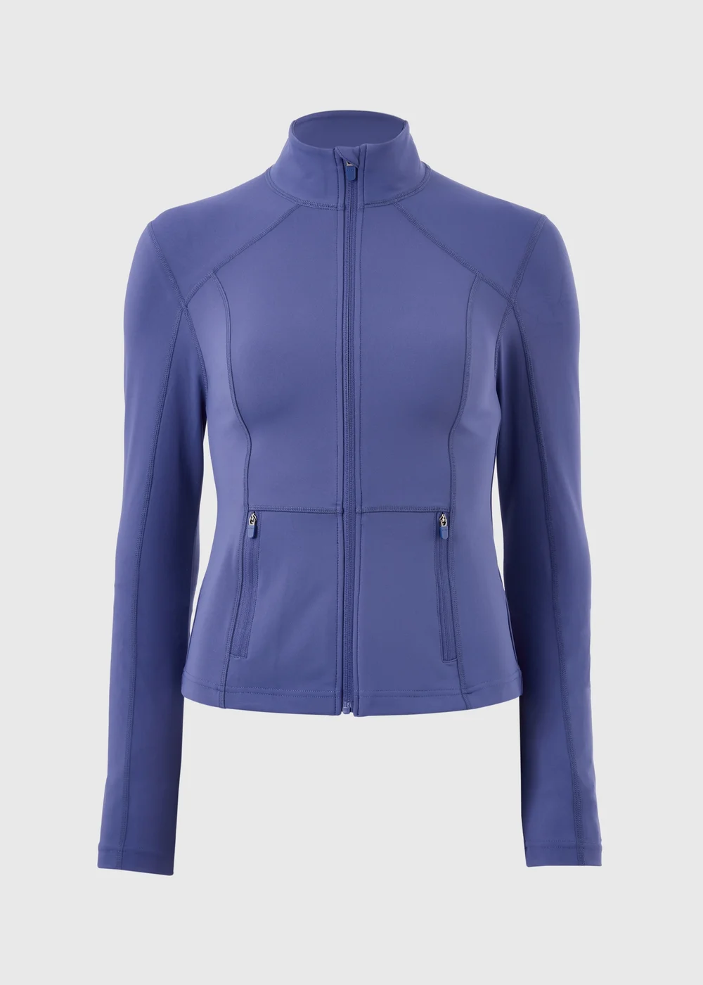 Souluxe Blue Seam Detail Sports Jacket - 8 Image 1