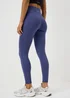 Souluxe Blue Long Length Gym Leggings - Size 8 Image 3