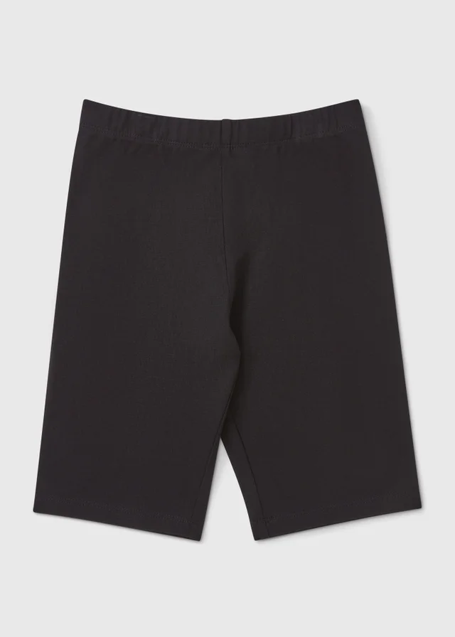 Girls Black Cycling Shorts (7-15yrs)
