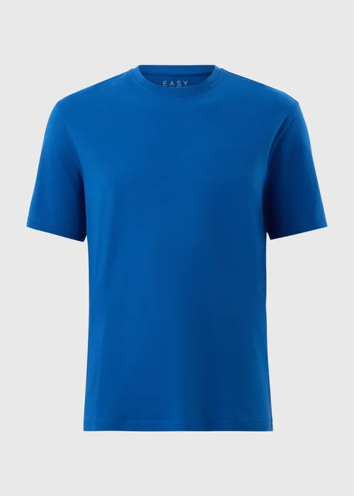 Blue Essential Crew Neck T-Shirt - Extra small Image 3