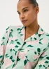 Green Floral Button Pyjama Set - Extra small Image 2
