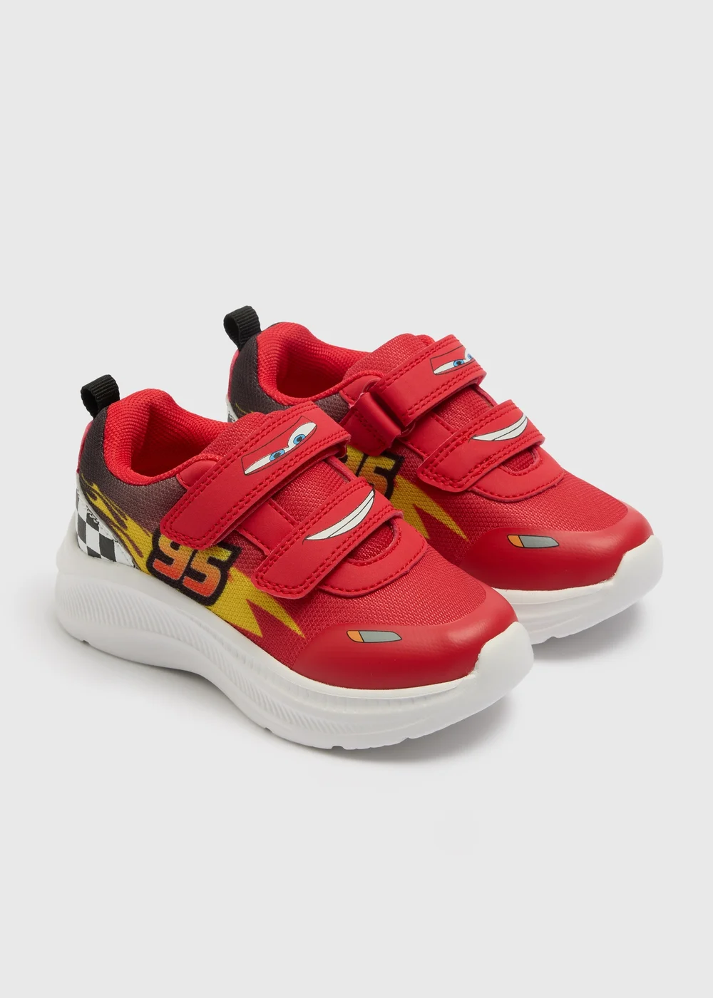 Cars Kids Red Trainers (Younger 4-12) - Size 4 Infants Image 1