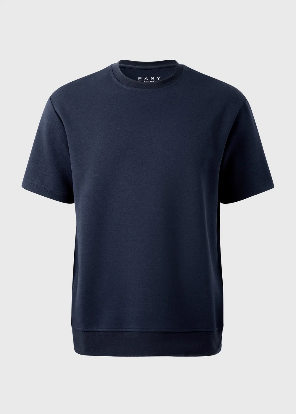 Navy Elevated Co Ord T-Shirt - Small Image 4