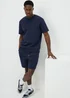 Navy Elevated Co Ord T-Shirt - Small Image 3