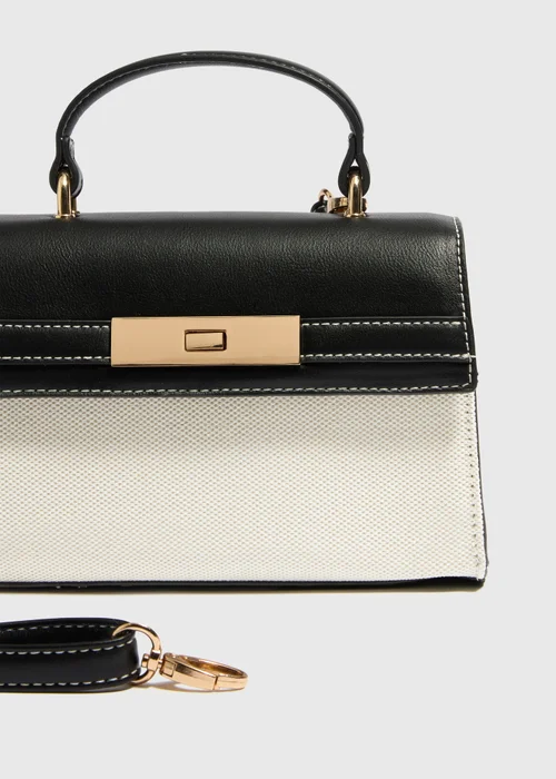 Black Purse Crossbody Bag - One Size Image 3