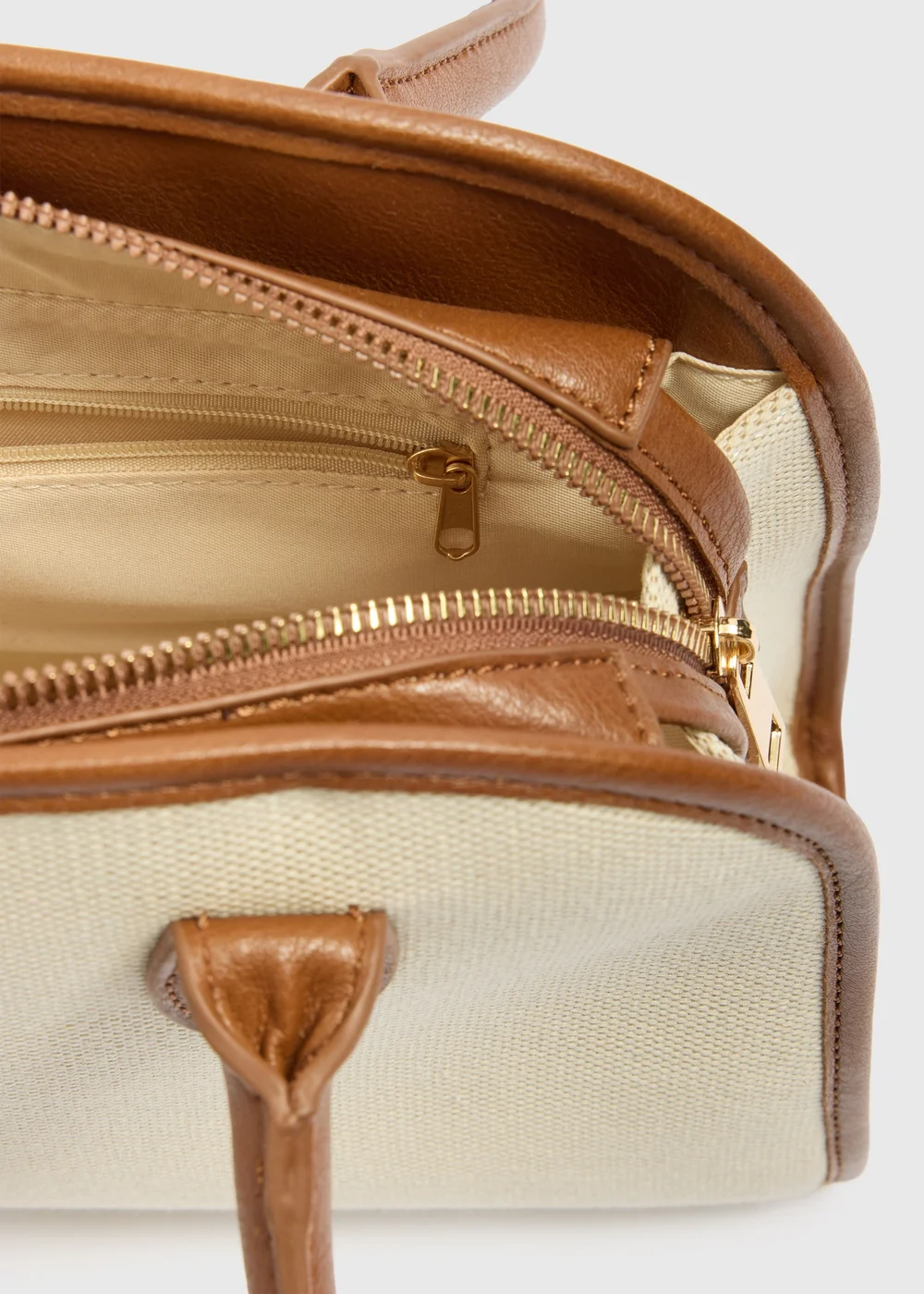 Tan Canvas Bowling Bag - One Size Image 2