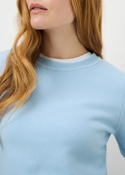Light Blue Supersoft Jumper - Size 8 Image 3