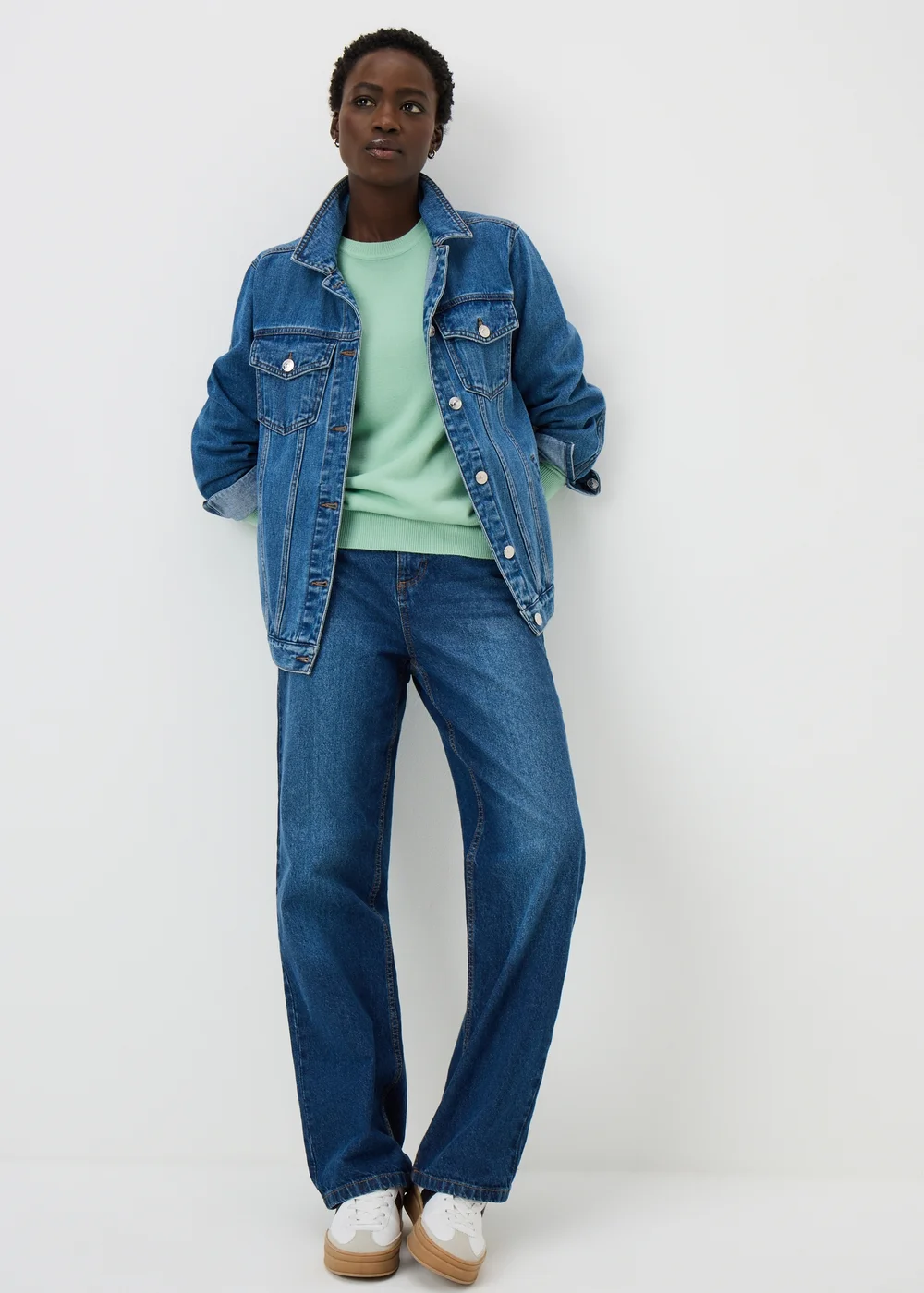 Bright Green Supersoft Crew Neck Jumper - 14 Image 2