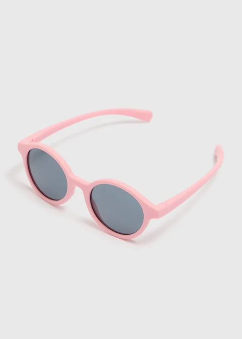 Baby Pink Flexible Sunglasses Image 1