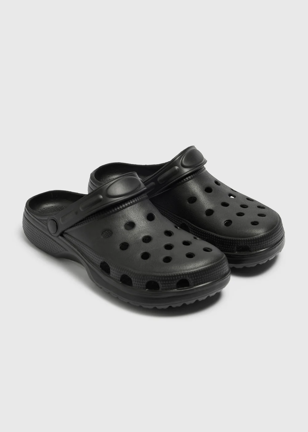 Black Clogs - Size 3 Image 1