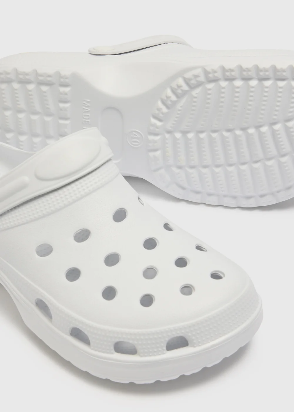 White Clogs - Size 3 Image 2
