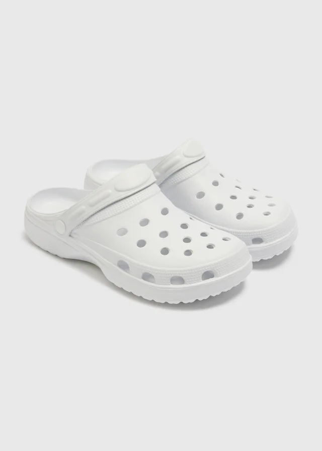 White Clogs