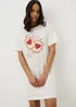White Tea & Toast T-Shirt Nightie - Extra small Image 1