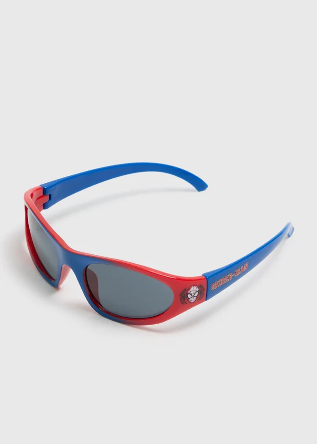 Spiderman Boys Blue Sunglasses