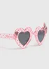 Disney Girls Pink Minnie Mouse Heart Sunglasses Image 2