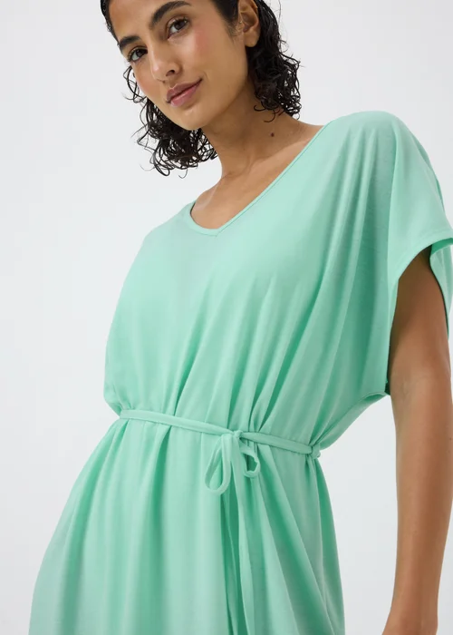 Aqua Jersey Kaftan - L Image 2