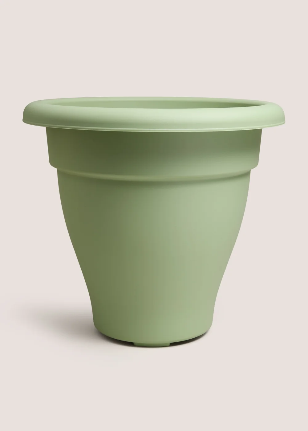 Green Plastic Large Planter Image 1