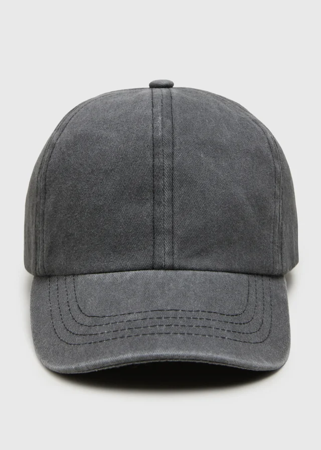 Boys Black Denim Cap (3-13yrs)