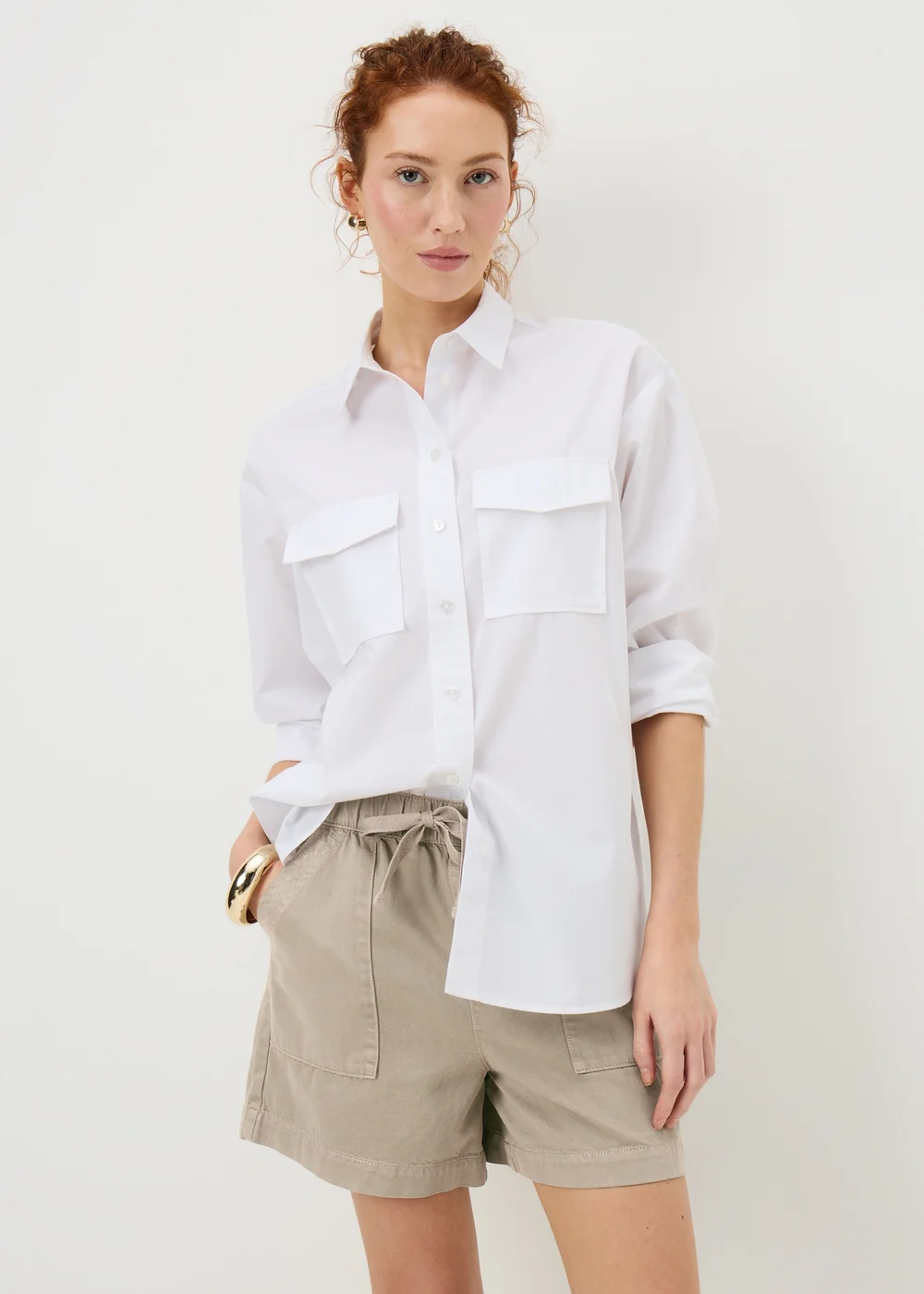 Stone Comfort Utility Shorts - Size 8 Image 1