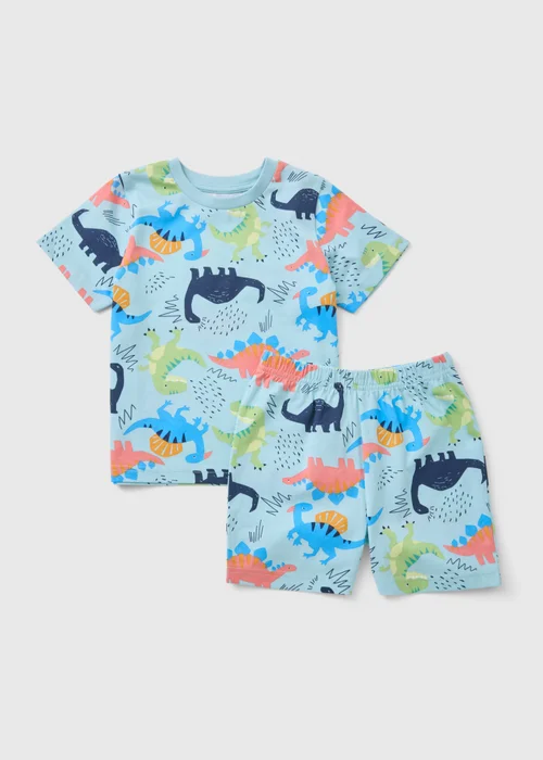 Toddler Boys Dino Top And Short Pyjama Set (1-7 Years) - 1 to 1 half years Image 1