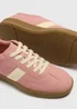 Blush Pink Retro Trainers - Size 3 Image 2