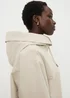 Beige Hooded Anorak Jacket - S Image 2