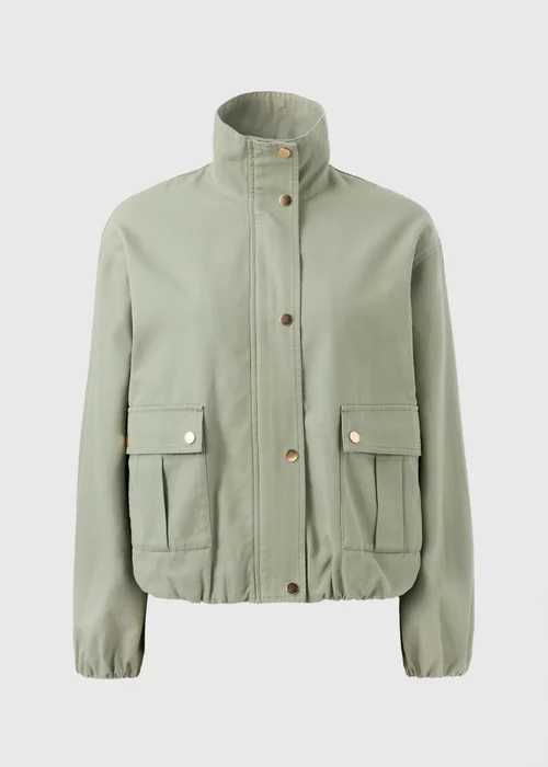 Sage Green Utility Jacket - Small Image 4