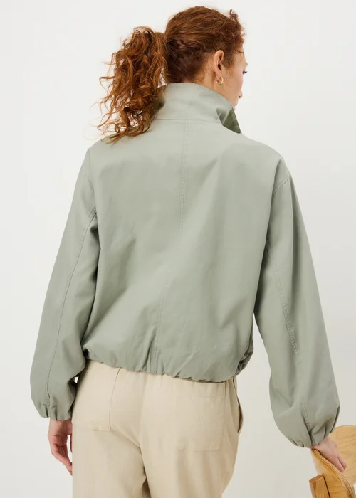 Sage Green Utility Jacket - Small Image 3
