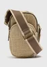 Mocha Straw Phone Bag - One Size Image 1
